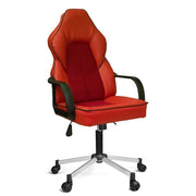 Fauteuil de bureau gaming Rouge LYDIA 51x52x h73 cm