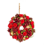 6x Couronne Becky Rouge D25