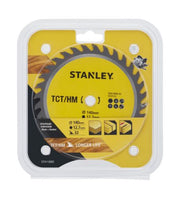Lame de scie circulaire Stanley Ø 140x12,7 mm 32 dents positives