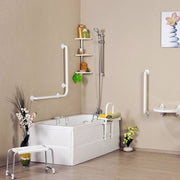 Rampe de sécurité 67 cm pour personnes handicapées, couleur blanche