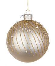 Sphère Vt Gem Lignes Champagne Op D80