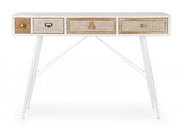 Console 3 tiroirs Eloise en bois mélaminé