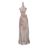 Statue femme en grande robe xh-0167a cm 19x15h65