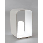 Lampe à LED avec lampadaire RIDLEY blanc 25x28x h45 cm