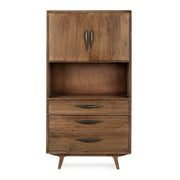 Meuble vintage Sherman 2 portes 3 tiroirs 96 x 40 x 180 h