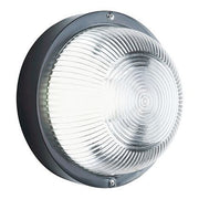 Lampe à plafond en résine Echo Black Round Line