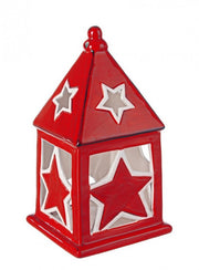 Lot de 4 Bougies Blitzen Stella Rouge 4x