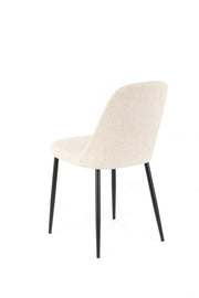 Lot de 4 Chaises en Tissu 55cm x 46cm H. 85cm