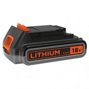Batterie lithium 18V 2.5Ah Black et Decker