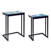 Set de deux tables basses d'ameublement bizzotto