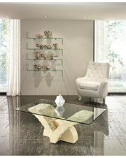 Table basse 120 x 60 - Transparent - Xénon