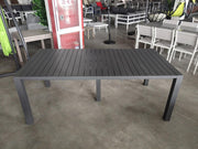 Table en aluminium extensible de Tortora Garden 100 x 200-260-320 x H 75