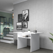 Table console pliante Mélèze blanc IKEBANA 120x40x h76 cm