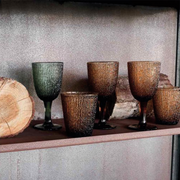 Set 3 Gobelets Verre Ambré 280 Cc Verre Ambré Ligne DAVOR