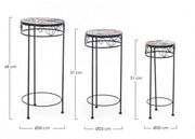 2x Set3 Tables Paloma à