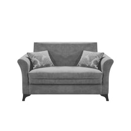 Deux canapés en tissu avec récipient gris Buket 160x86x H85 cm