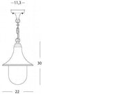 E27 Suspension Zoe Black Line