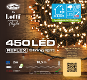 Catena lineare 450 LED Traditionnelle 18,5m