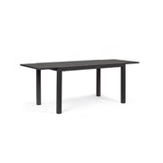 Table d'extérieur extensible en aluminium Anthracite 140 - 210x77x h75 cm