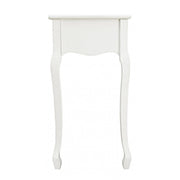 Console en MDF avec deux tiroirs Bianca CLORINNE 90x40x h78 cm