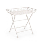 Table basse classique rectangulaire en métal Emily