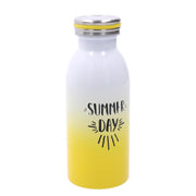 Thermos rond en acier jaune 0,3L cm6,8x4,8h17,9