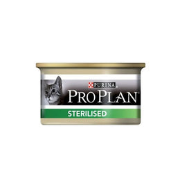 Pro Plan Patè chat stérilisé au thon et saumon Purina 85 grammes