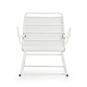 Rocking chair blanc bizzotto lillian