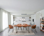 Tapis gris en fibres naturelles style fusion 160x230