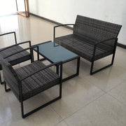 Salon Oregon en poly rotin à partir de pièces