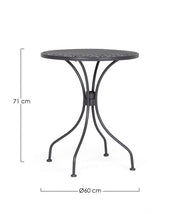 Table Lizette Anthracite D60