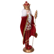 Soldat en résine blanche 8,3x8,3h29,5 cm