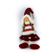 Tissu fille rouge cm16x6h55