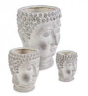 Set3 P.Vaso Testa Bouddha