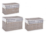 Set3 P.Oggetti Élégamment Rett Gris