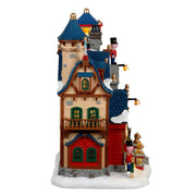 École de Fabrication de Jouets Lemax - Village de Noël