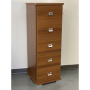Commode bébé 5 tiroirs en noyer