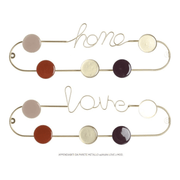 Portemanteau Mural 191048 Métal 43X13Cm Assortiment