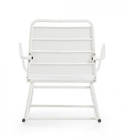 Rocking chair blanc bizzotto lillian