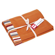 Nappe Stripe bordeaux bordeaux cm5 fil teint cm140x180