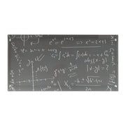 Young Smoke bureau plateau en verre 113x58 cm