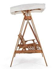 Chaise à bascule 2 places 185x112x188h cm