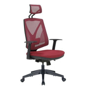 Beau fauteuil de bureau rouge