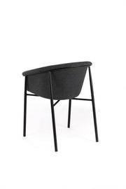 Lot de 2 chaises en tissu 58cm x 56cm x 79cm