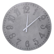 Horloge en bois gris cmø74x2