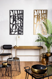 Décoration murale Zaira Noir 60X110