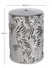 Cod de tabouret argenté à feuilles de Sphinx. 0740039