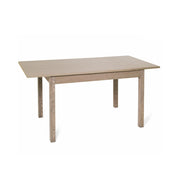 Table à manger extensible couleur orme en bois mélaminé cm 70x110 - 150