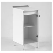 Meuble Bas Pour Cuisine Frêne Blanc 1 Porte Cm 40x50xH 85