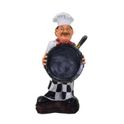 Cuisinière en résine avec support casserole 30 x 44 x h 77 cm